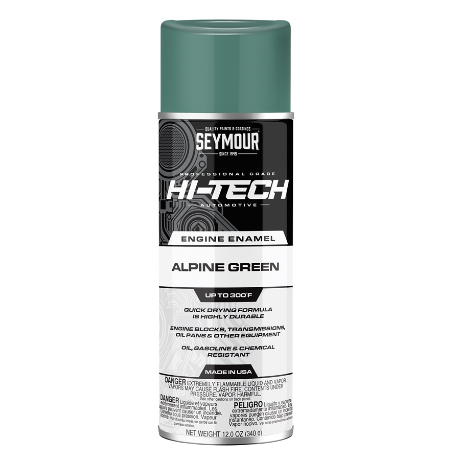 SEYMOUR® HI-TECH 300 Degree Engine Enamels - Alpine Green, 12 oz
